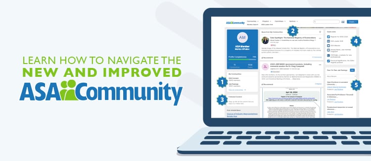 Learn how to navigate the new ASA Community!