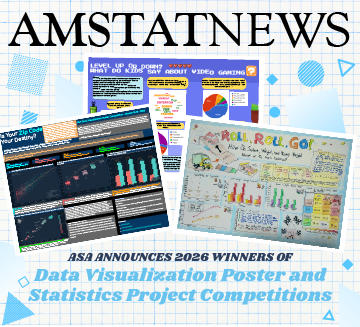 ASA Announces 2026 Winners of Data Visualization Poster and Statistics Project Competitions