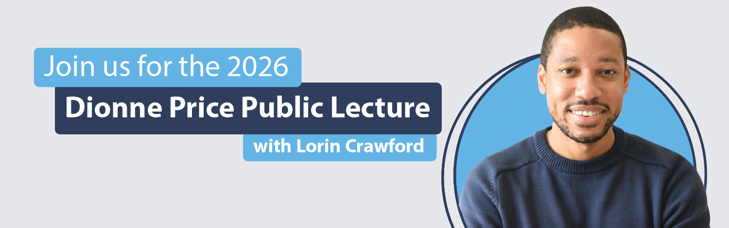The Dionne Price Public Lecture celebrates a legacy of service and science, and this year we're proud to welcome Lorin Crawford to the stage to carry that tradition forward.wareness Month.