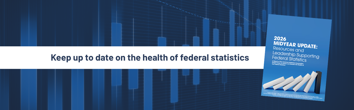 Read the latest update that examines the resources and leadership support in the federal statistical system.