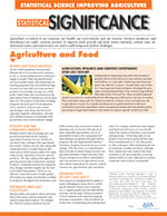 Statistical Science Improving Agriculture